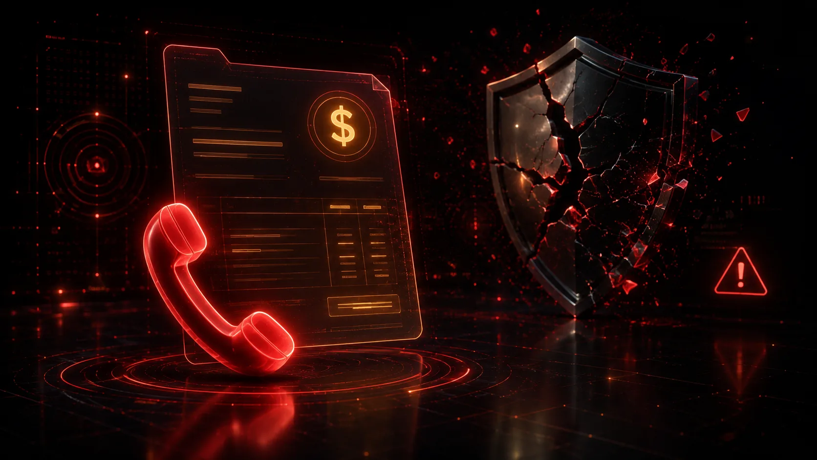 Falsa renovación de Norton o McAfee — ilustración